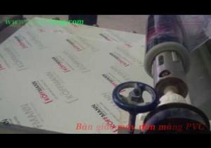 Embedded thumbnail for Bàn giao Máy cán màng PVC, Màng PVC cho đơn vị sản xuất cửa Thép chống cháy