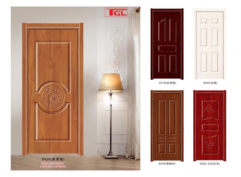 HDF Moduled Melamine Door Skins.