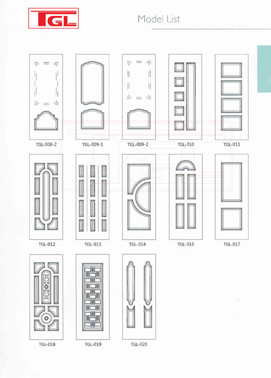 Tấm da cửa HDF Veneer - HDF Door Skin